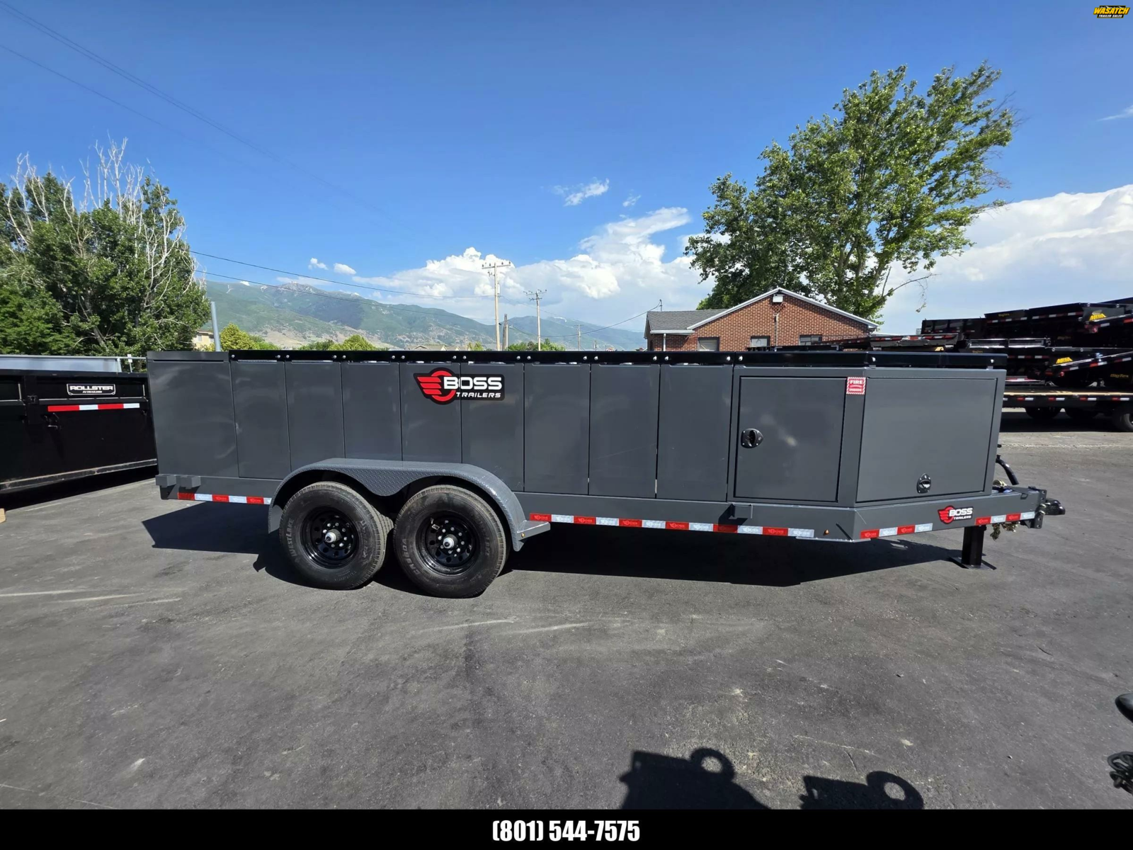 2025 Boss Trailers MT-880 Fuel Trailer/Utility Trailer