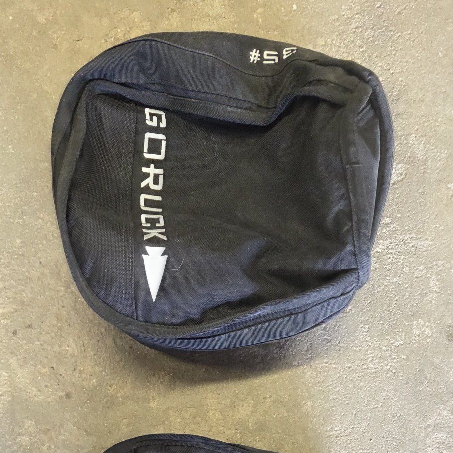 Go Ruck 35# Sand Kettlebells, Pair