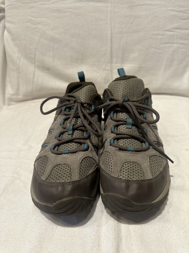 Merrell Wmns 11 Or Mens 9.5 beige/teal Hiking Shoe
