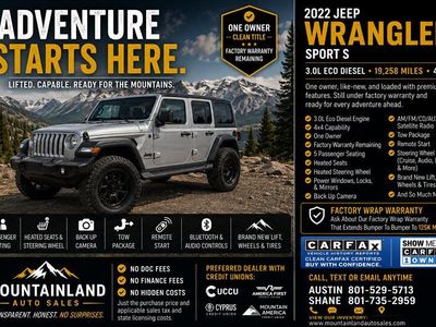 2022 Jeep Wrangler Unlimited Sport S