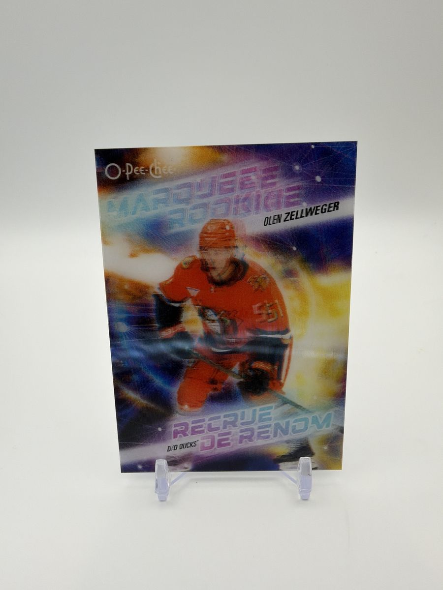 Olen Zellweger 3D Marquee Rookie SP 1:864 packs