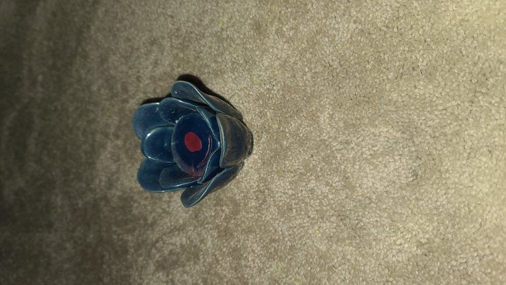 blue flower Tea light Candle Holder