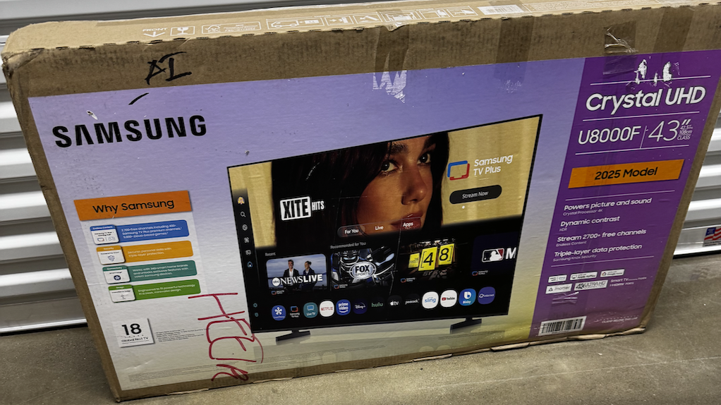 Samsung - 55” Class U8000F Series Crystal UHD 4K Smart Tizen TV (2025)