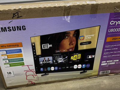 Samsung - 55” Class U8000F Series Crystal UHD 4K Smart Tizen TV (2025)