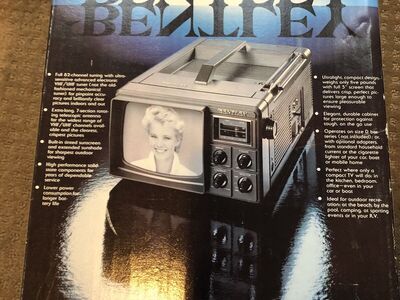 NEW Vintage 1987 Bentley TV