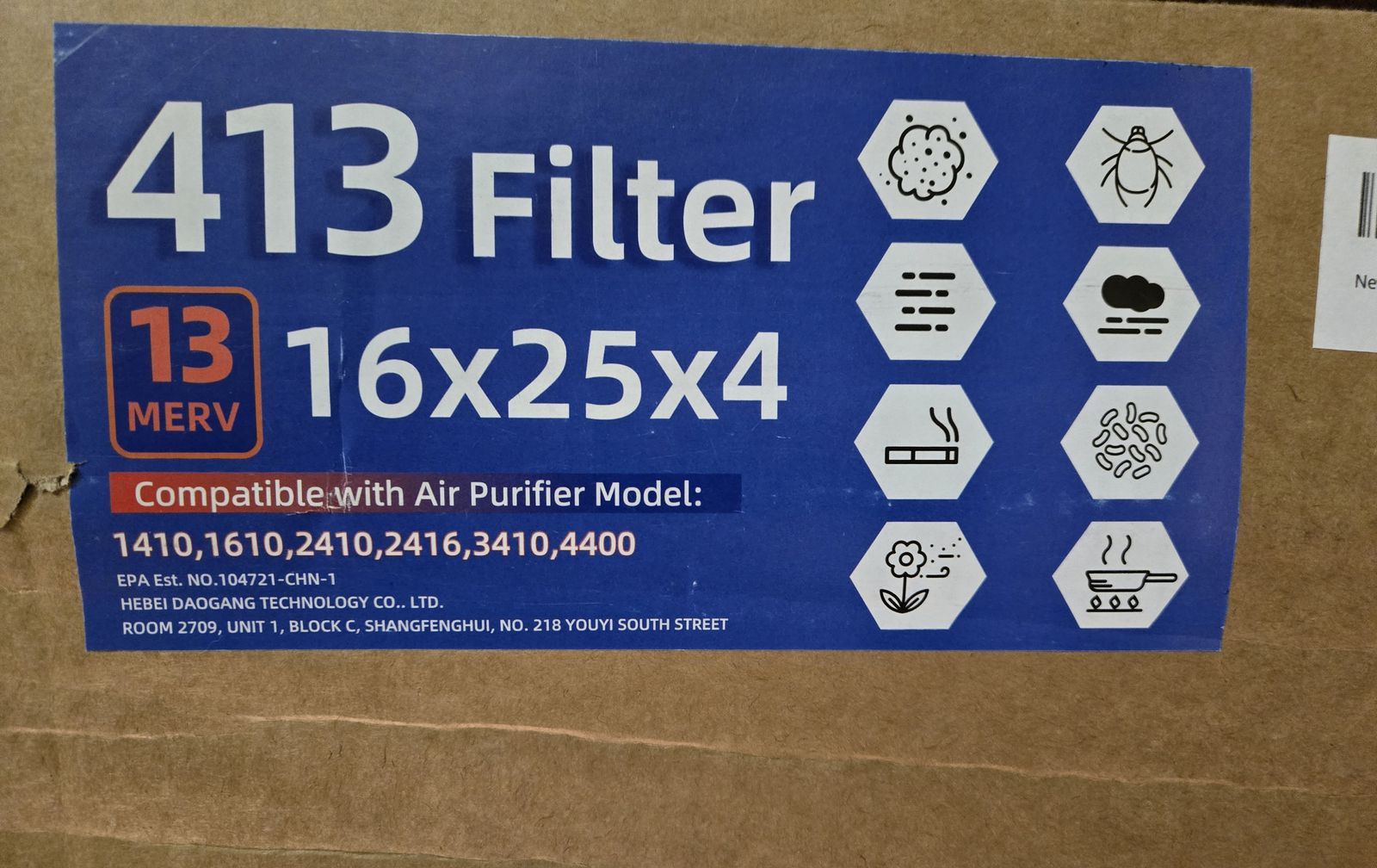 NEW Genuine AprilAire 413 Filter