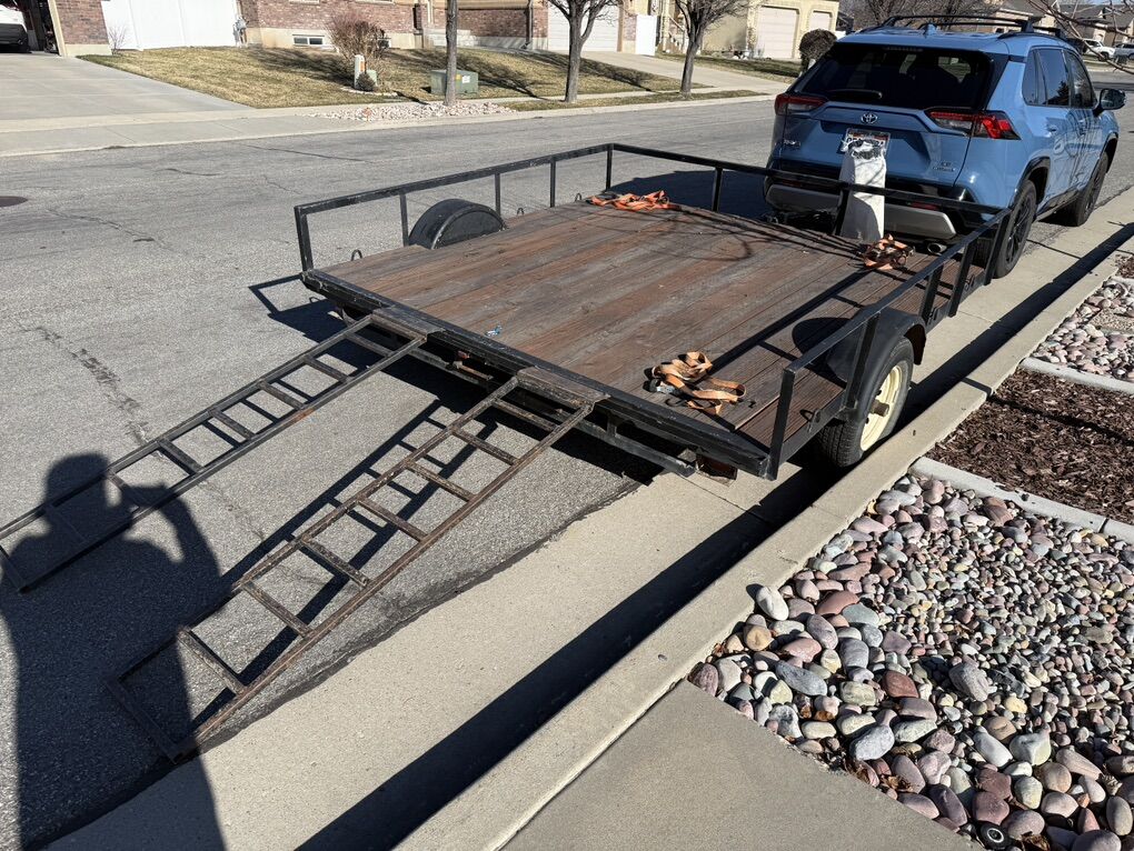 ATV UTV Snowmobile Trailer