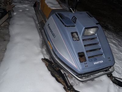 1979 Kawaski Drifter Snowmobile