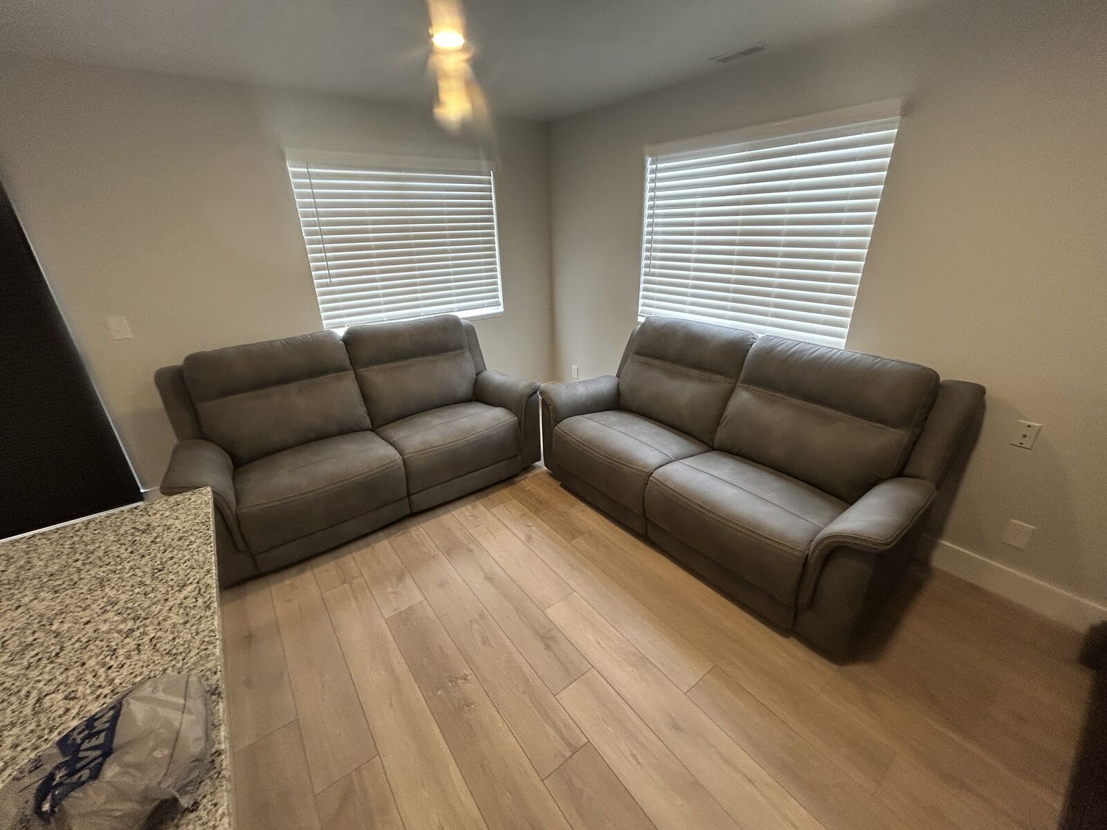 TwoNext-Gen DuraPella Performance Fabric Dual Power Reclining Sofa