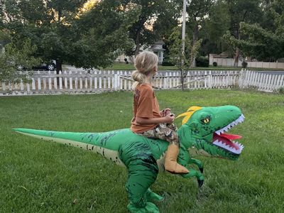 Kids Inflatable Dinosaur Costume