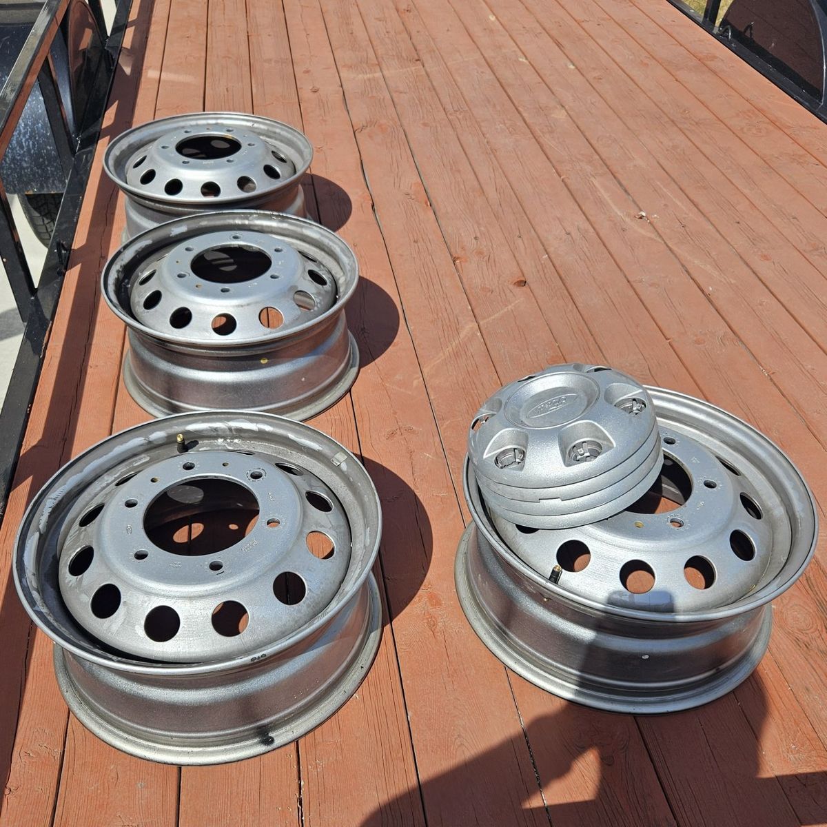 Ford transit van oem rims and caps
