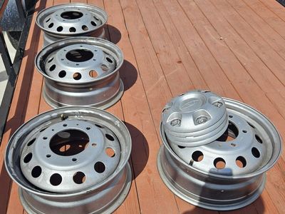Ford transit van oem rims and caps