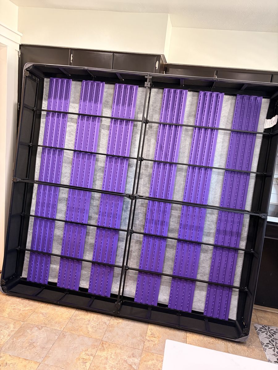 Purple King Platform Bed Frame - Great Condition