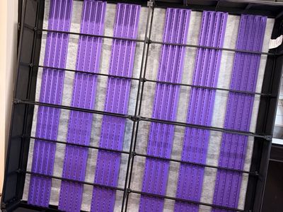 Purple King Platform Bed Frame - Great Condition