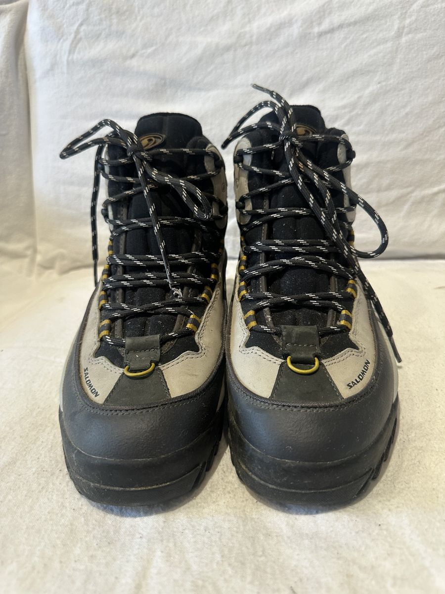 Salomon Mens Size 8.5 Wtrprf Mid Hiking Boots