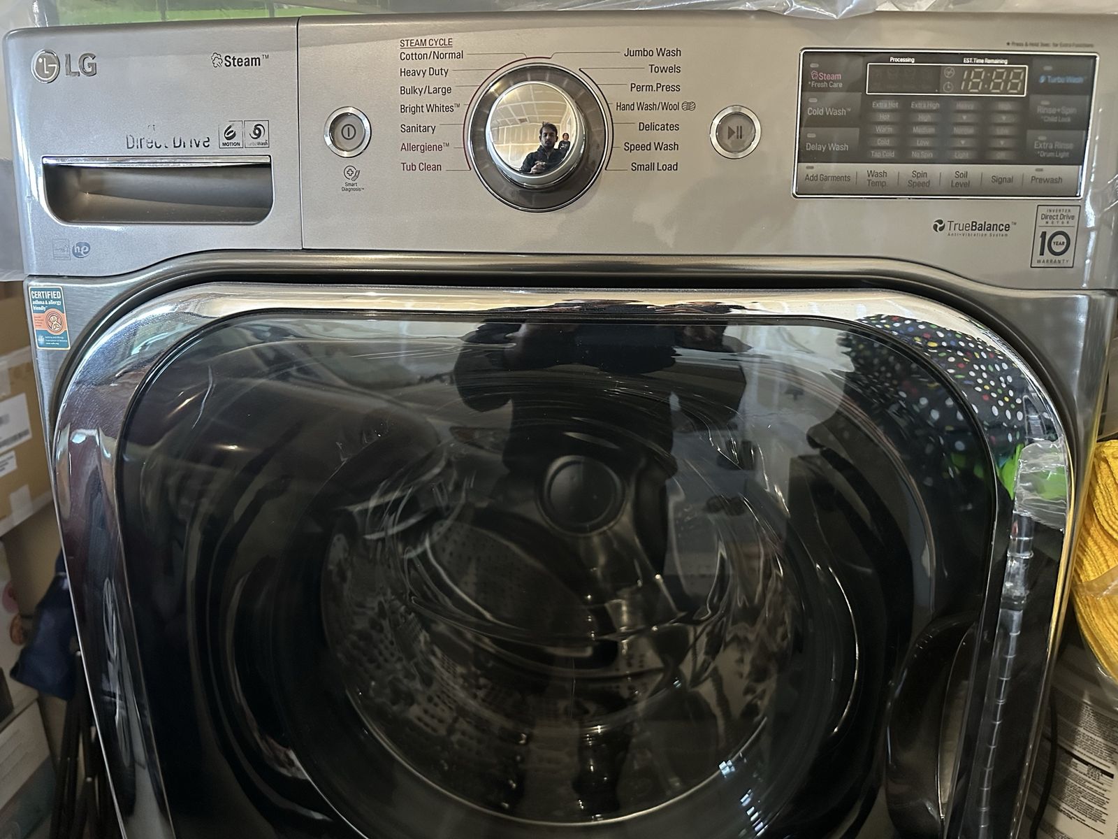 LG WASHING MACHINE 2019 model