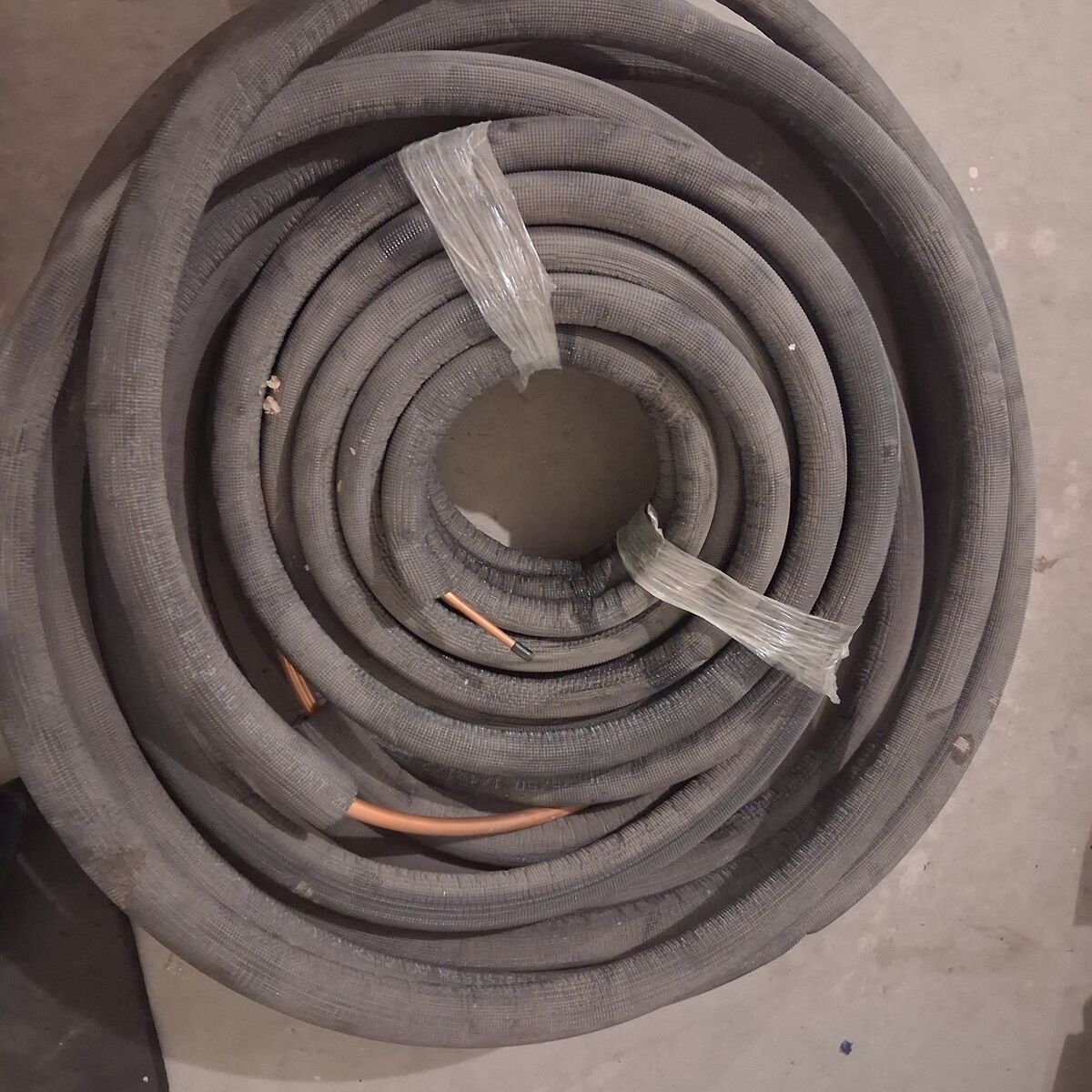 HVAC Insulated refrigerant tubing