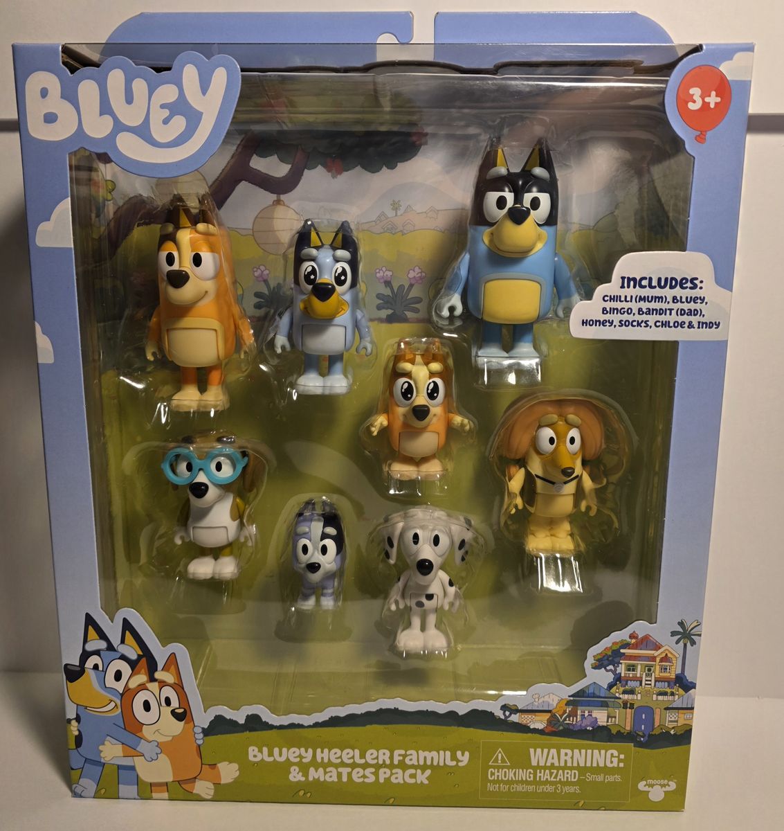 Bluey Heeler Family & Mates Pack