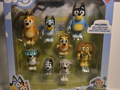 Bluey Heeler Family & Mates Pack