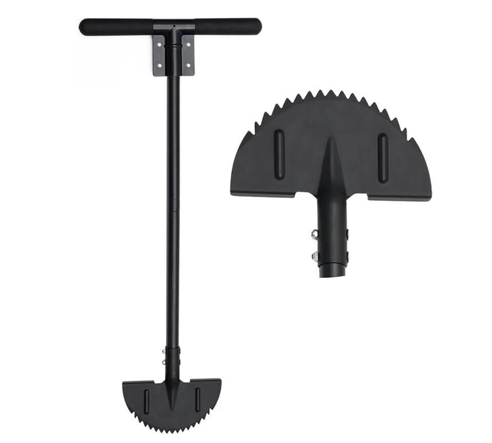 NEW - Lawn Edger Tool, Manual Grass Edger Long Handle 36 inch, Steel Handel Border Edger Shovel