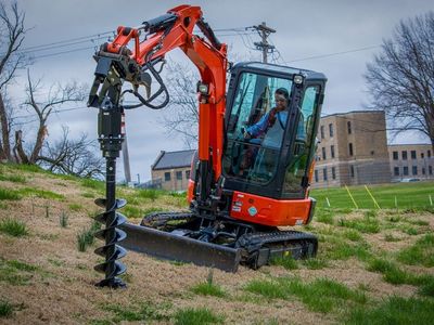 Auger Attachment Rental – Post Hole Digging