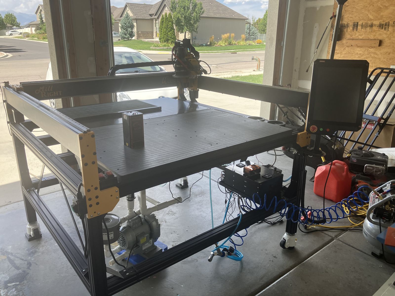 LIKE NEW - MILLRIGHT CNC / LASER + MASSO CONTROL w/ EXTRAS - MADE IN USA - 50" x 50"