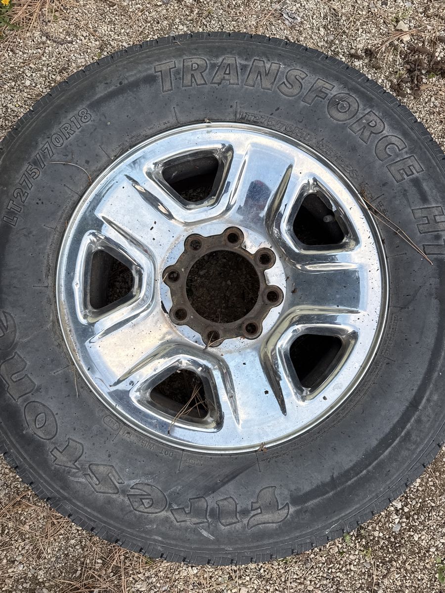 Chevy Rim And Tire