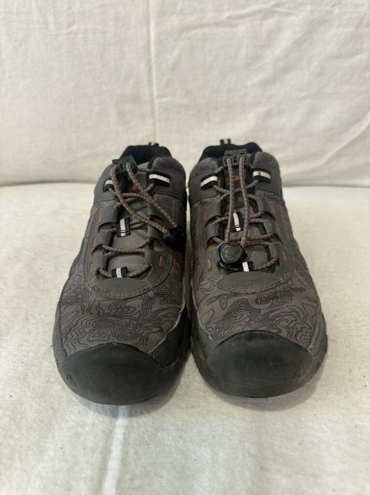 Keen Youth, Size 3 Gray Textile, Hiking Shoes