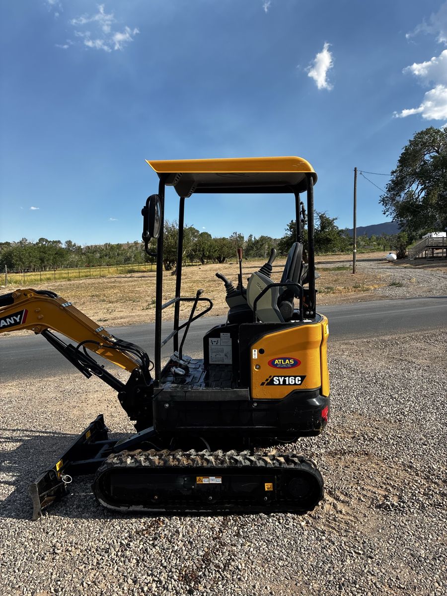 SANY SY16C Atlas Mini Excavator - Compact & Versatile