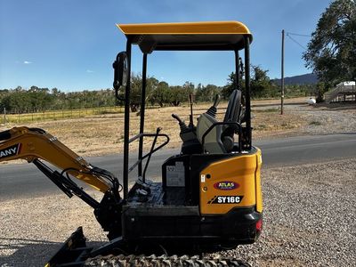 SANY SY16C Atlas Mini Excavator - Compact & Versatile