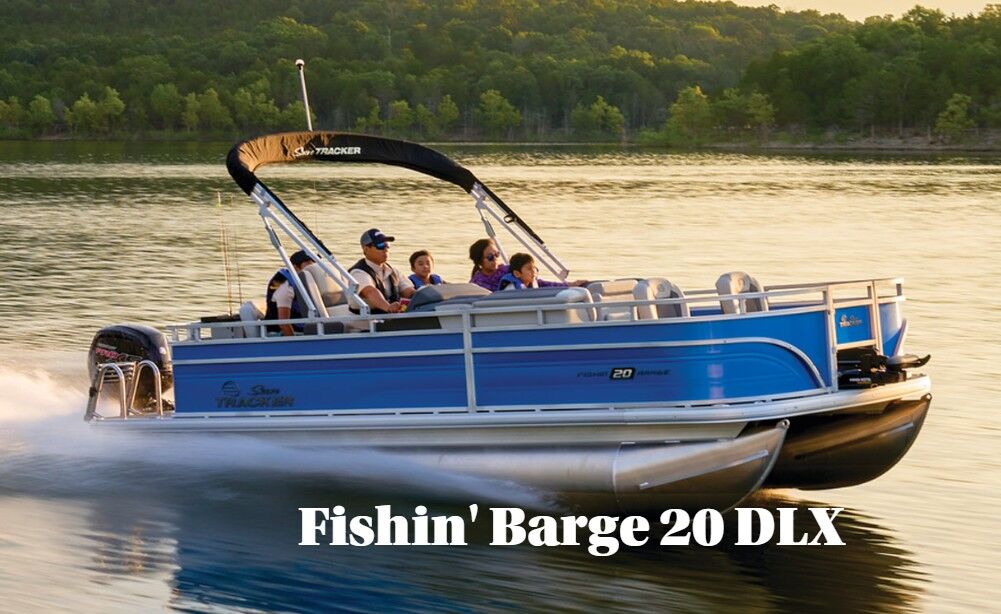 2026 Sun Tracker Fishin Barge 20 w 115 HP Mercury Outboard !!!