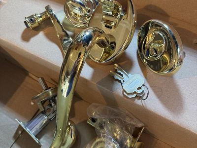 Baldwin Front Door Handle Set