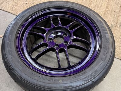 Purple Enkei RPF1 - 17x8 +45 5x100
