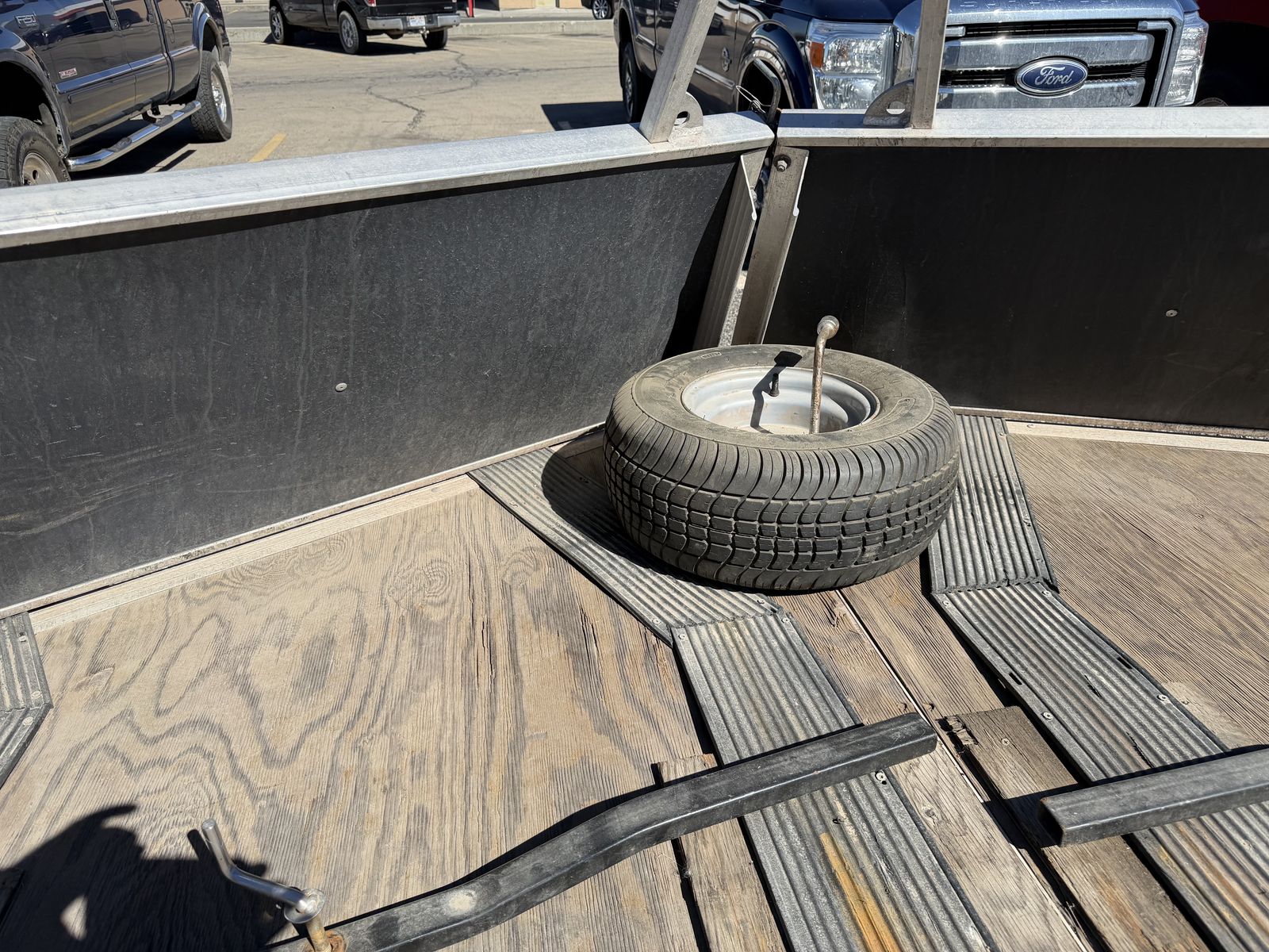 Aluninum Snowmobile ATV Trailer