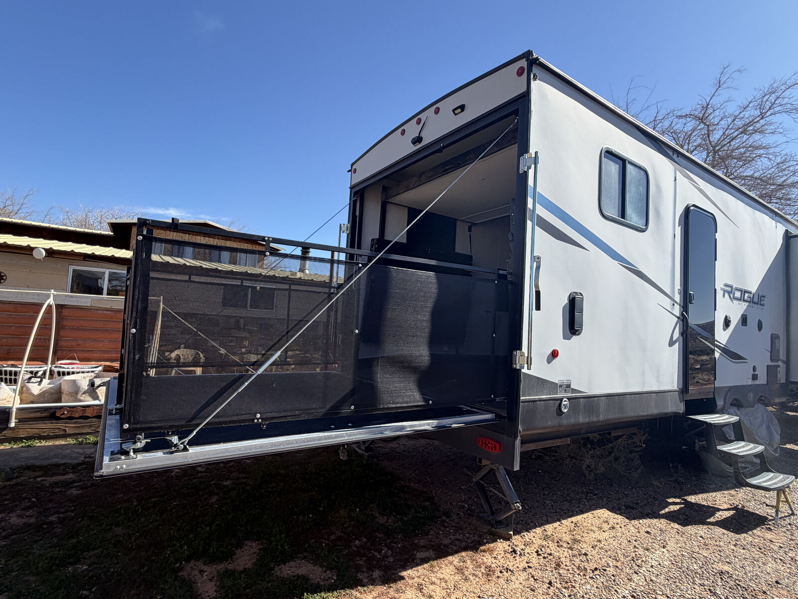 2022 Forest River Rogue Vengeance 32V – Toy Hauler – $35,000