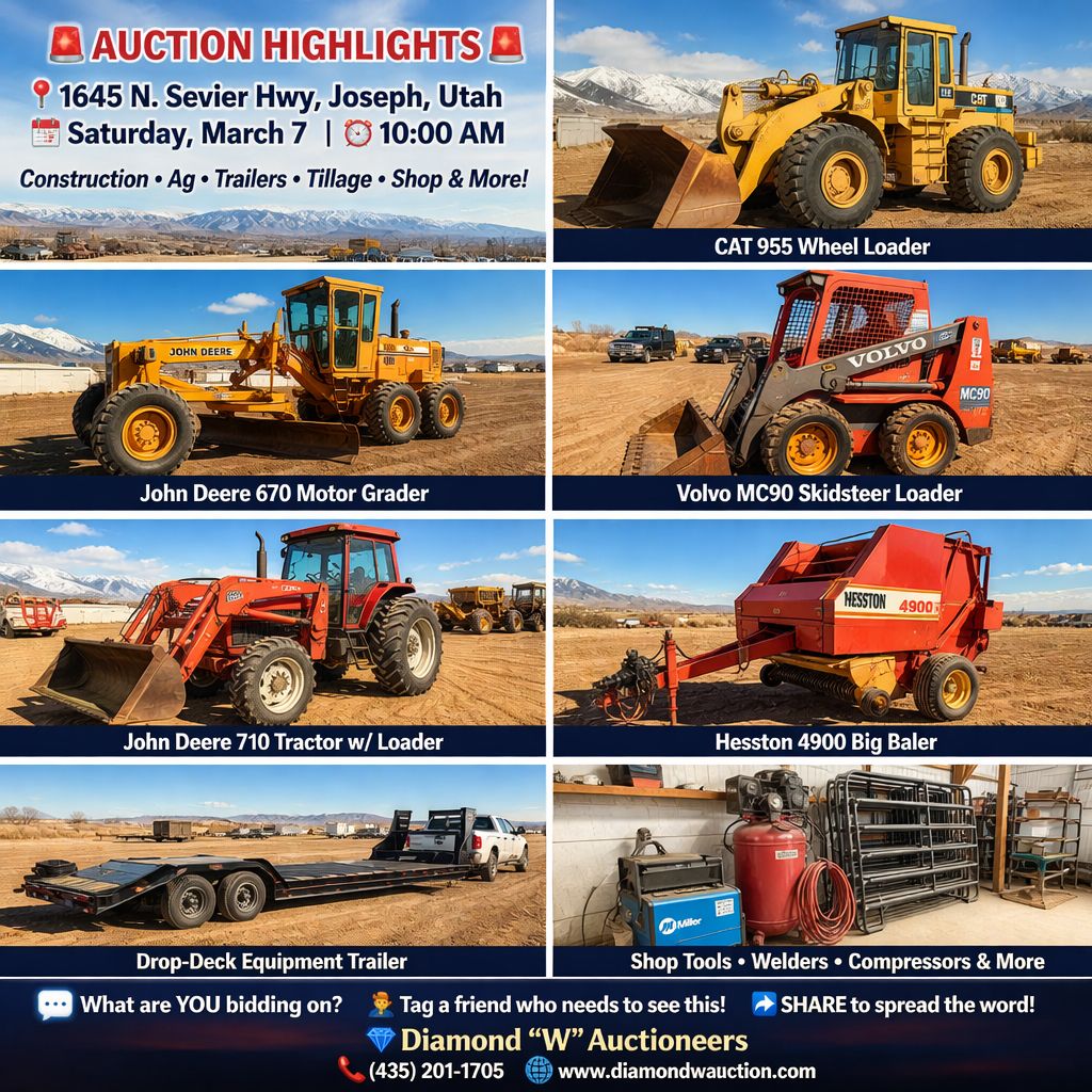 Spring Equipment Auction