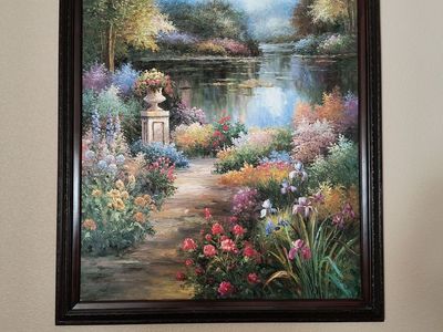 Vintage Oil on Canvas Painting