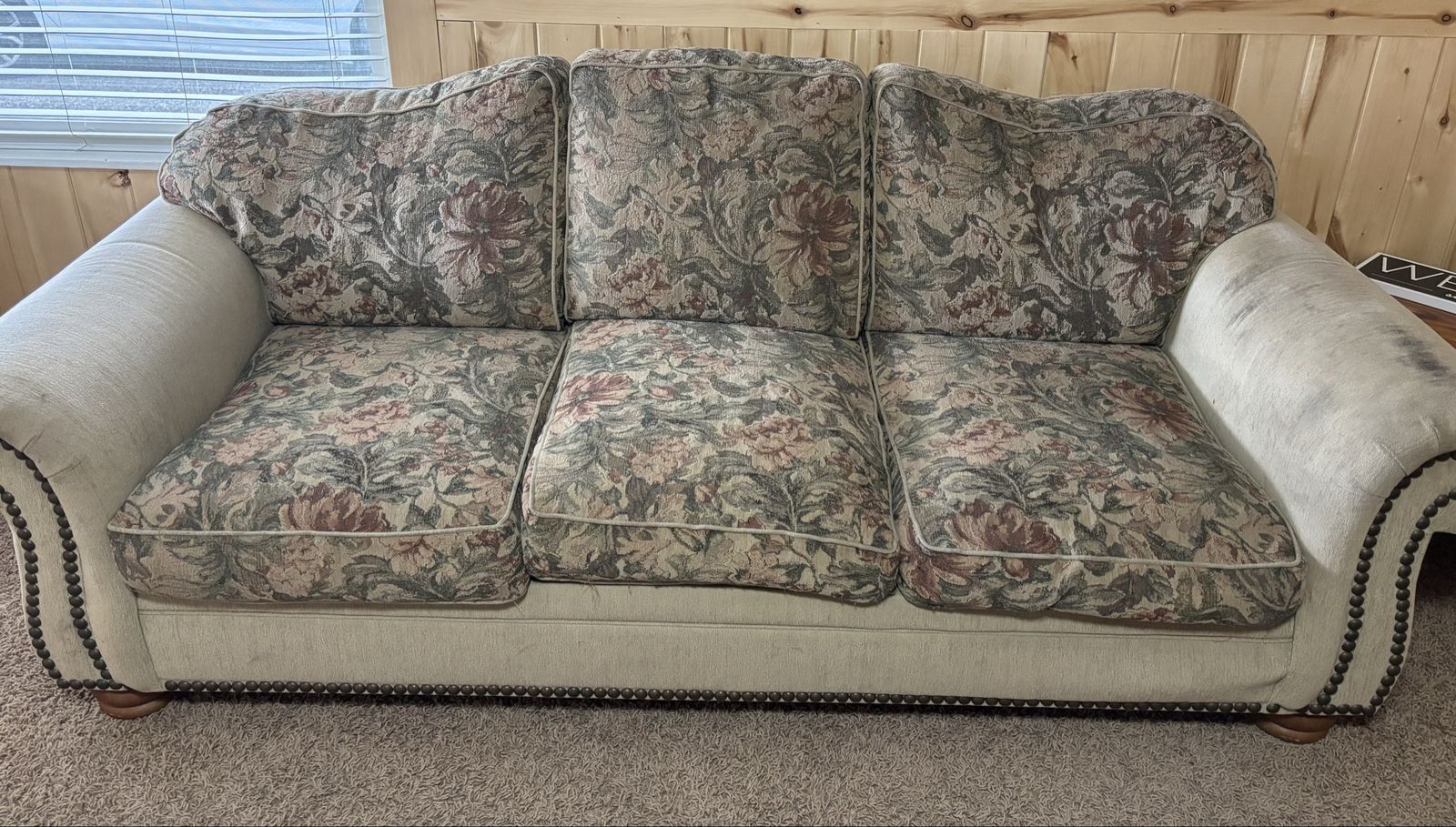 Couch and loveseat