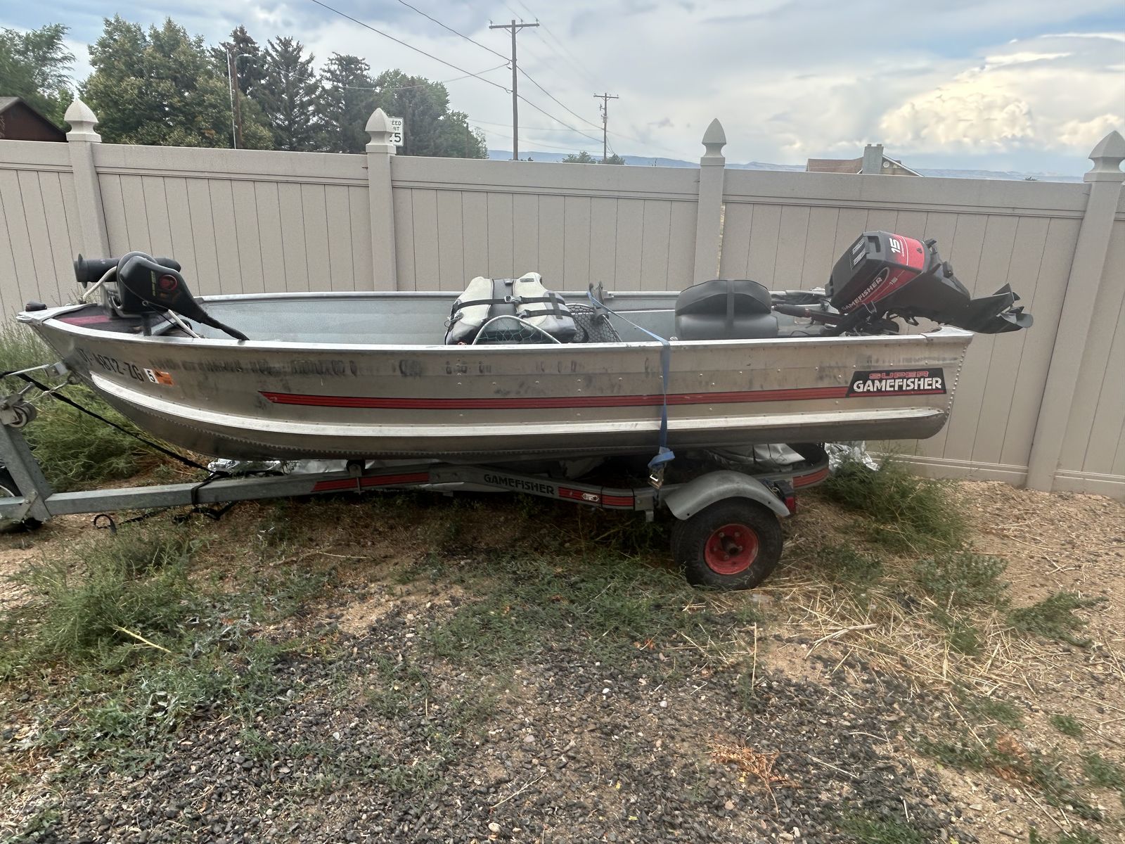12' Aluminum Fishing Boat
