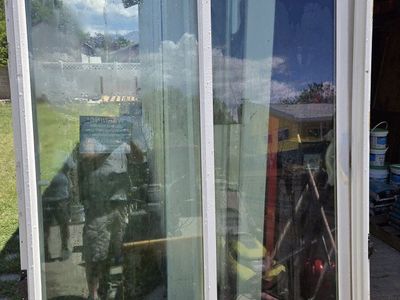 JELD-WEN Right Hand White Sliding Patio Door - Unused, Excellent Condition
