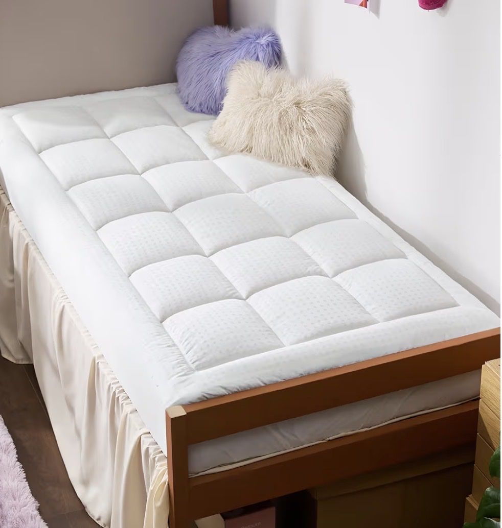 Twin XL Mattress Pad - Cotton Extra Long
