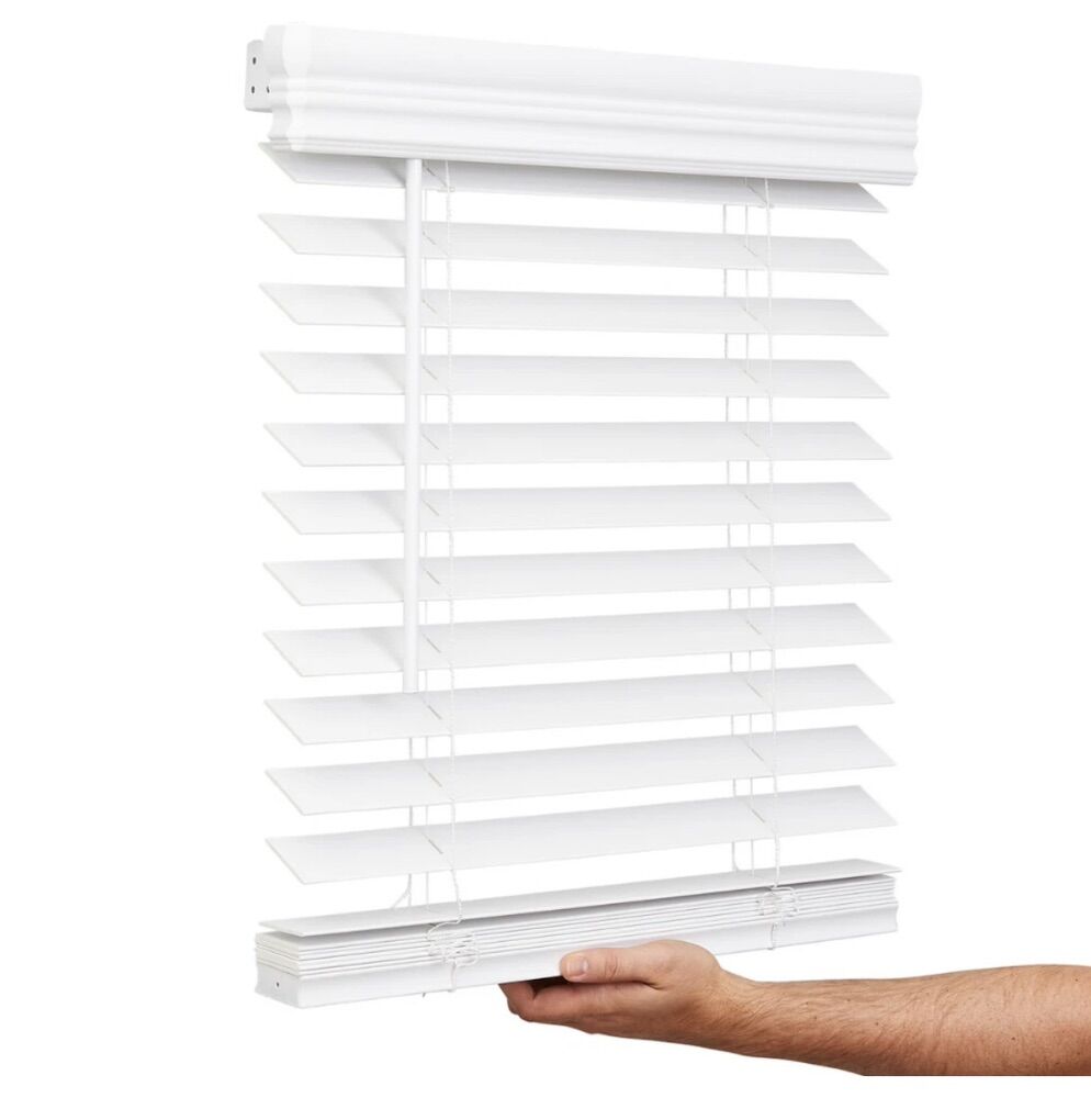 Window Blinds White 32 1/2  X 72  NEW