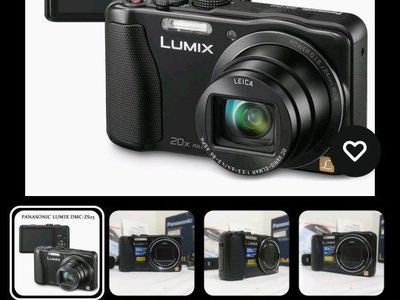 Panasonic Lumix DMC-ZS25 16.1MP Digital Camera - Black with 20x Optical Zoom Leica Lens