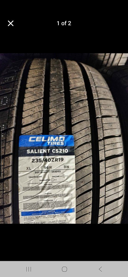 235/40r19 celimo salient cs210