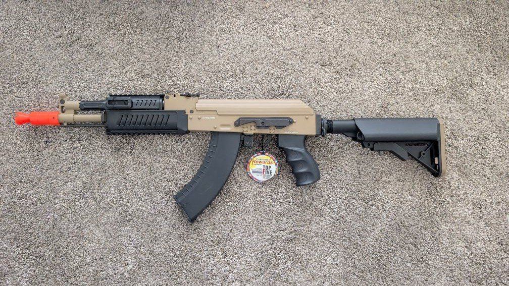 G&G Armament RK104 ETU Crane Tan Airsoft Automatic Electric Gun AEG - brand new