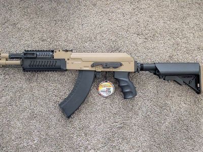 G&G Armament RK104 ETU Crane Tan Airsoft Automatic Electric Gun AEG - brand new