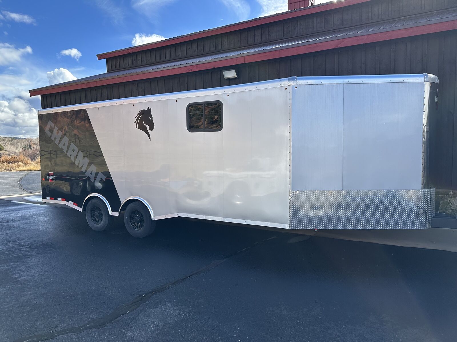 Charmac Tri sport, snowmobile trailer