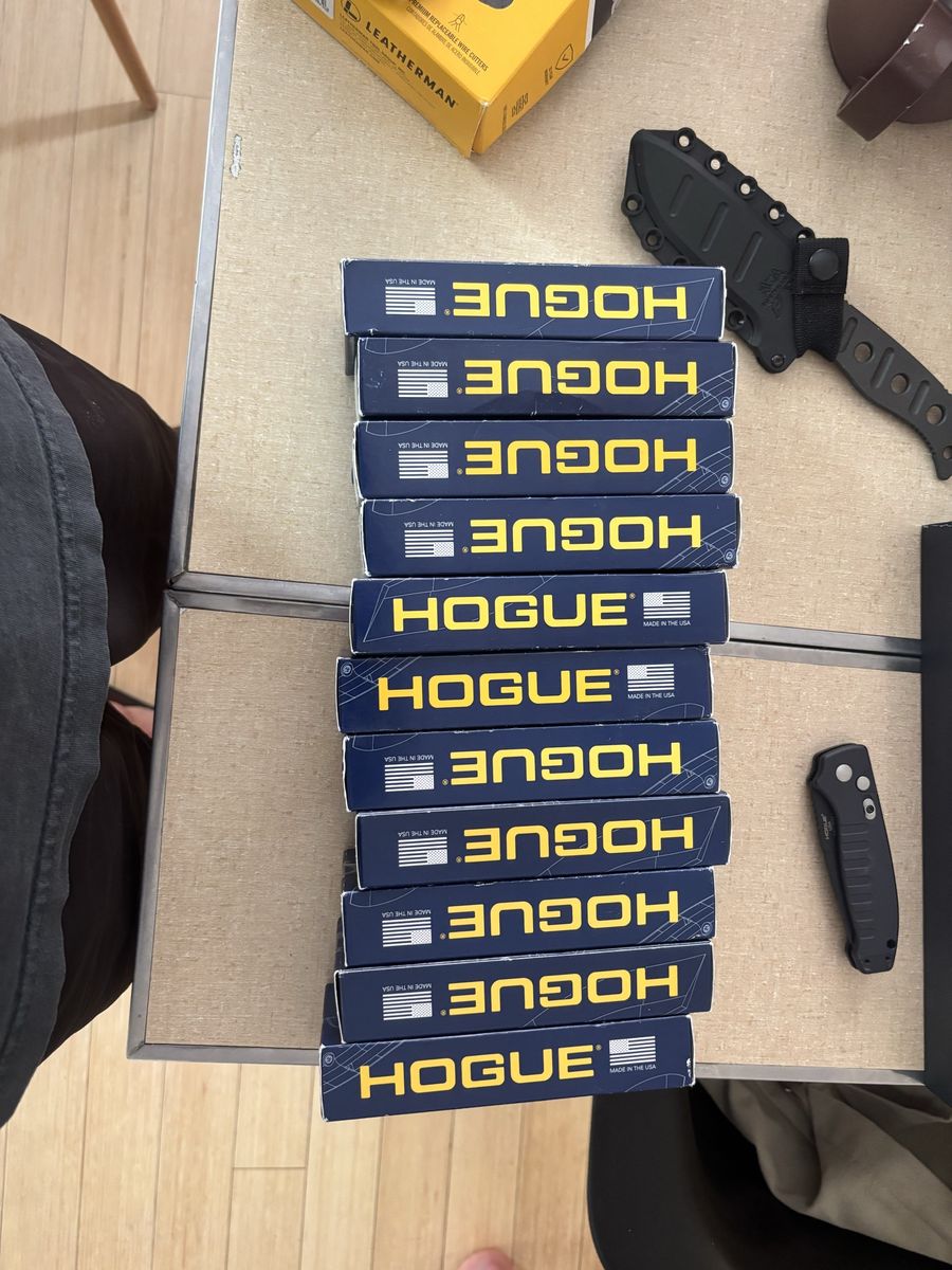 Hogue Ballista Knives - New in Box, Made in USA (Multiple Available)