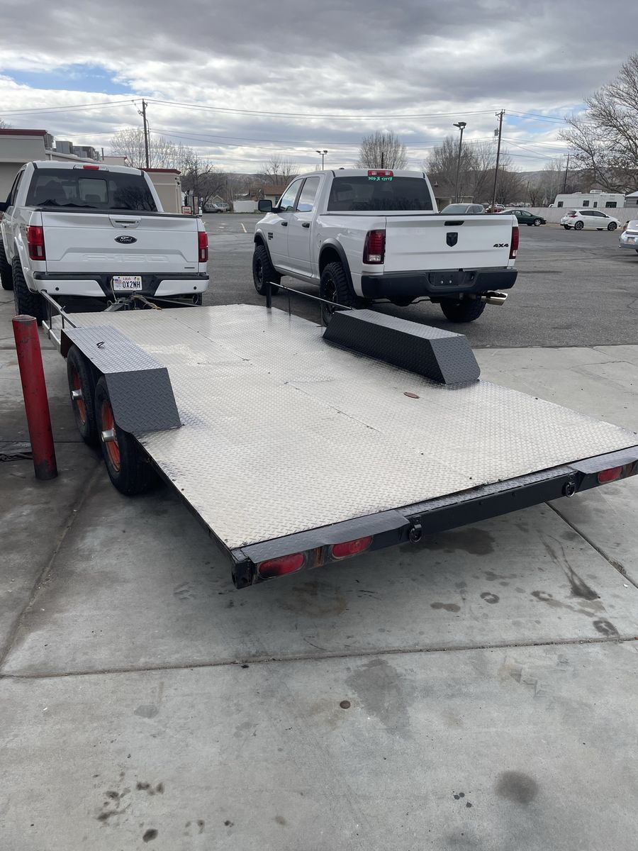 7x15 Dual Axle Sxs/atv trailer