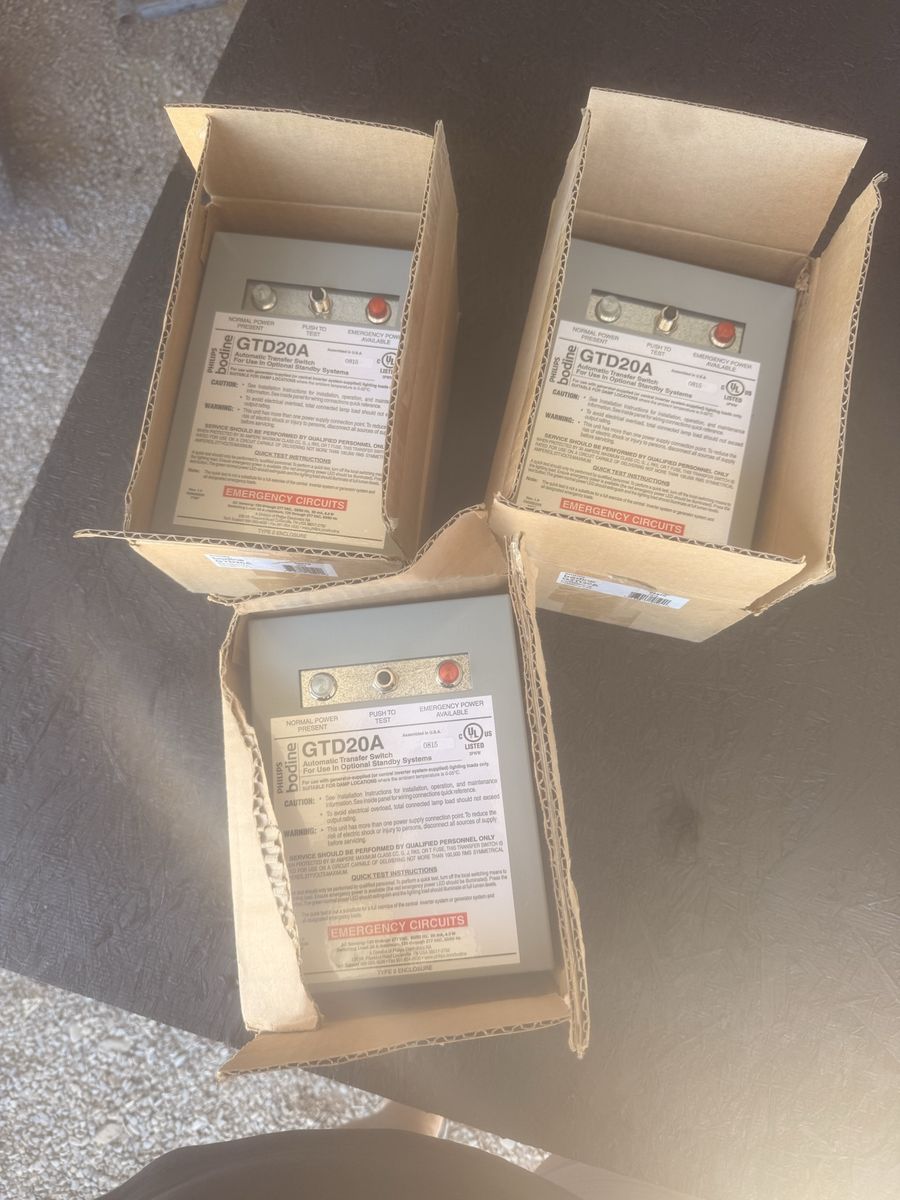 Philips Bodine GTD20A Automatic Load Control Device